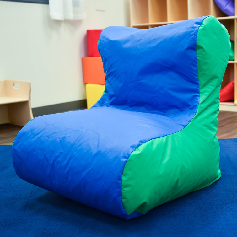 Children's Factory Standard Faux Leather Bean Bag Chair & Lounger Wayfair